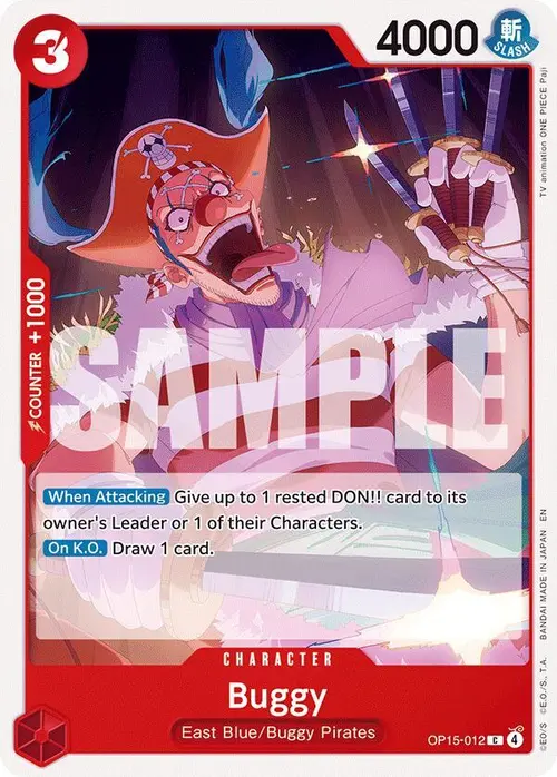 Buggy card art