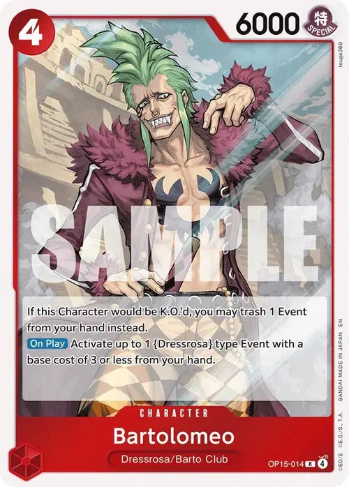 Bartolomeo card art