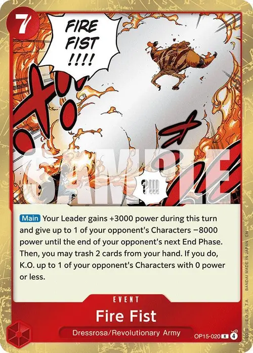 Fire Fist card art