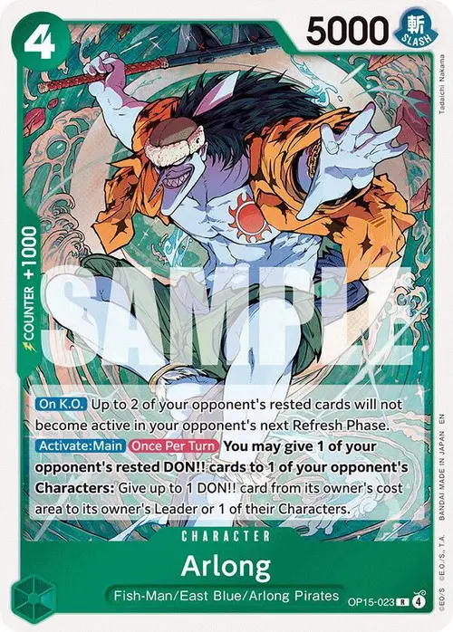 Arlong card art