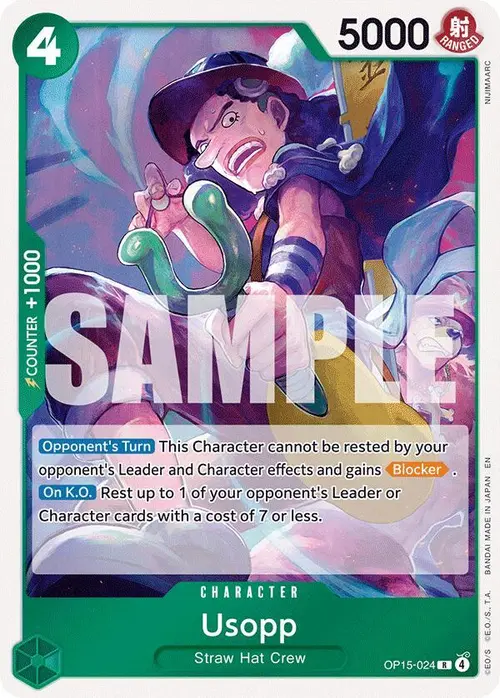 Usopp card art