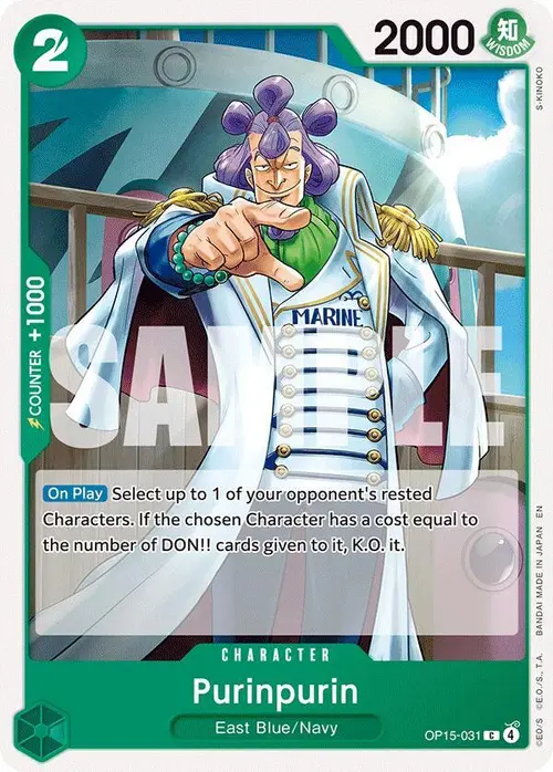 Purinpurin card art