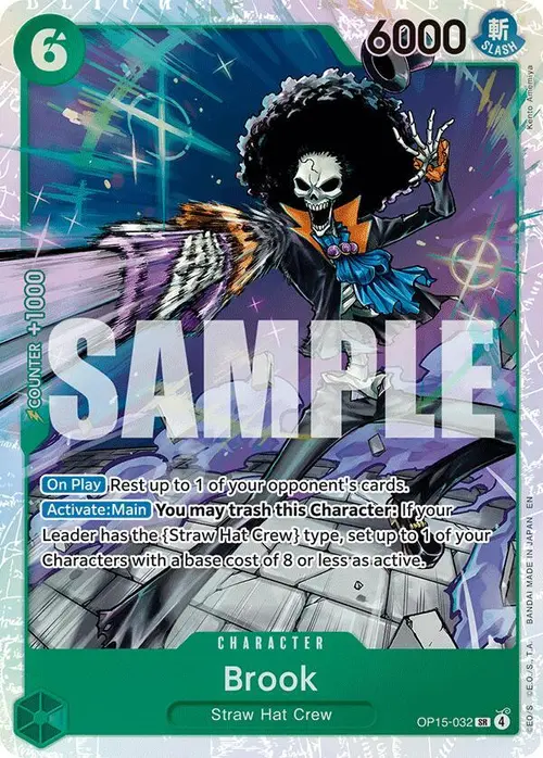 Brook (OP15-032) card art