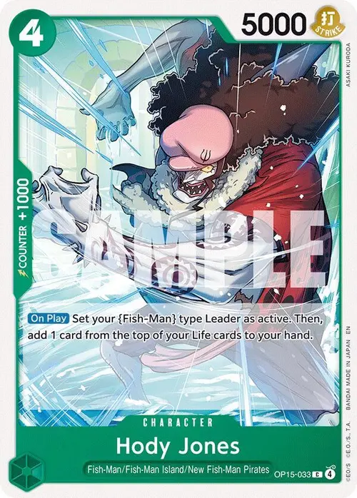 Hody Jones card art