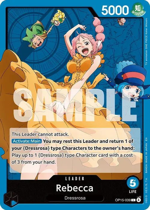 Rebecca (OP15-039) card art