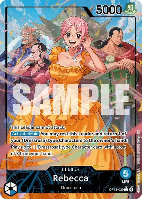 Rebecca (OP15-039) (Alternate Art) card art
