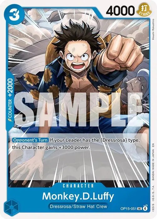 Monkey.D.Luffy (OP15-051) card art