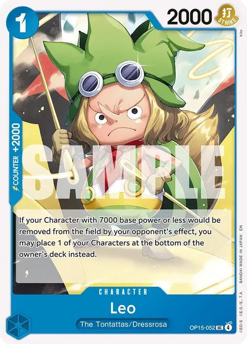Leo card art