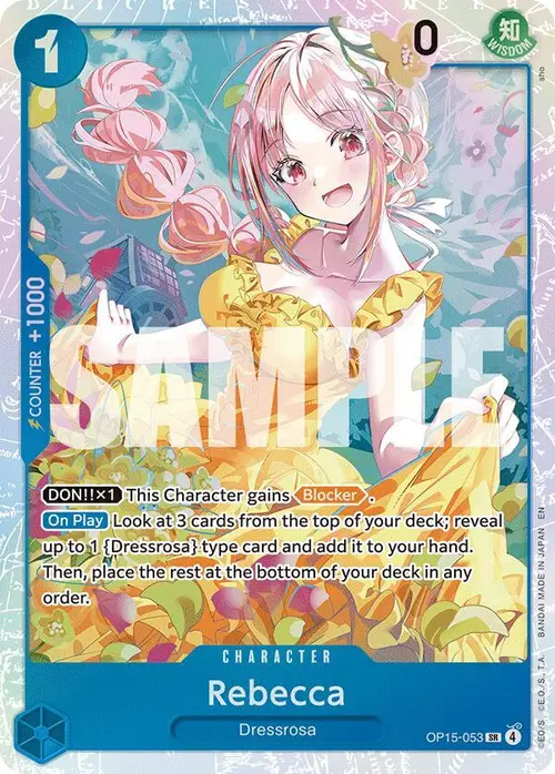 Rebecca (OP15-053) card art