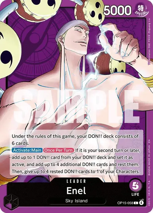 Enel (OP15-058) card art
