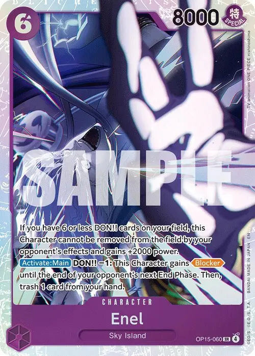 Enel (OP15-060) card art