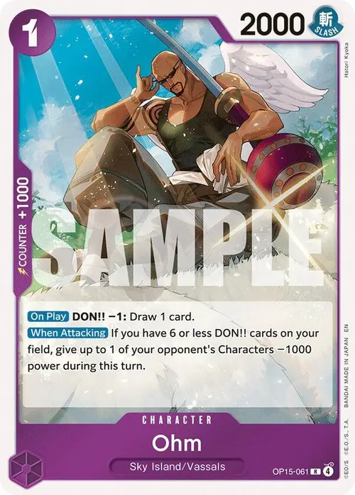 Ohm card art