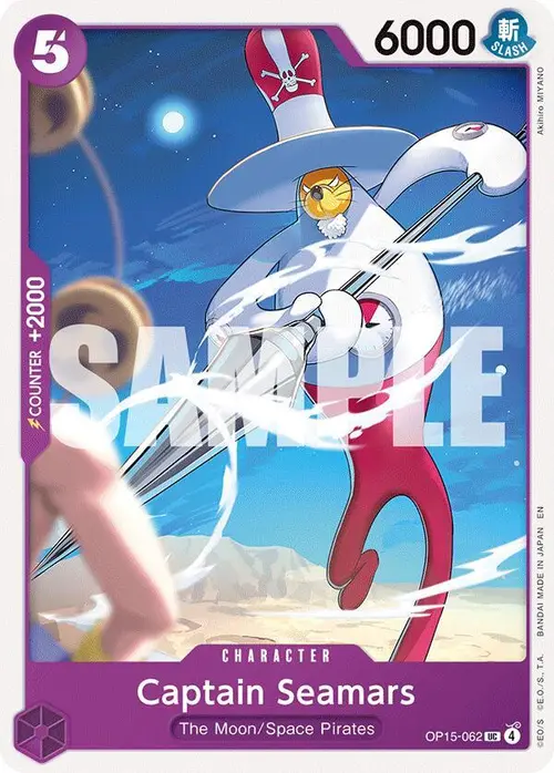 Captain Seamars card art