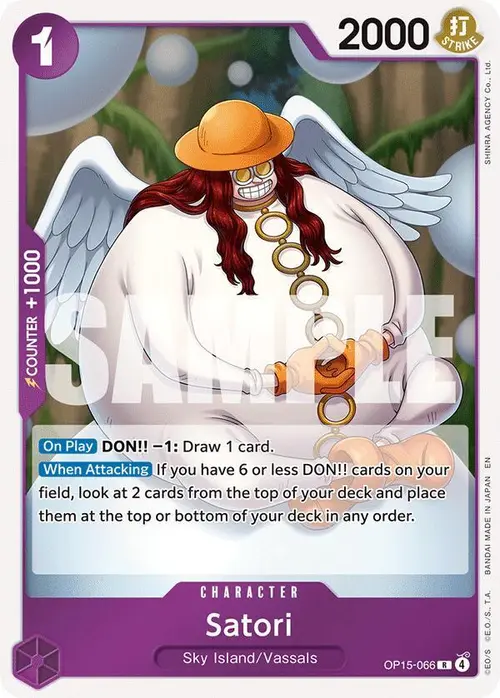 Satori card art