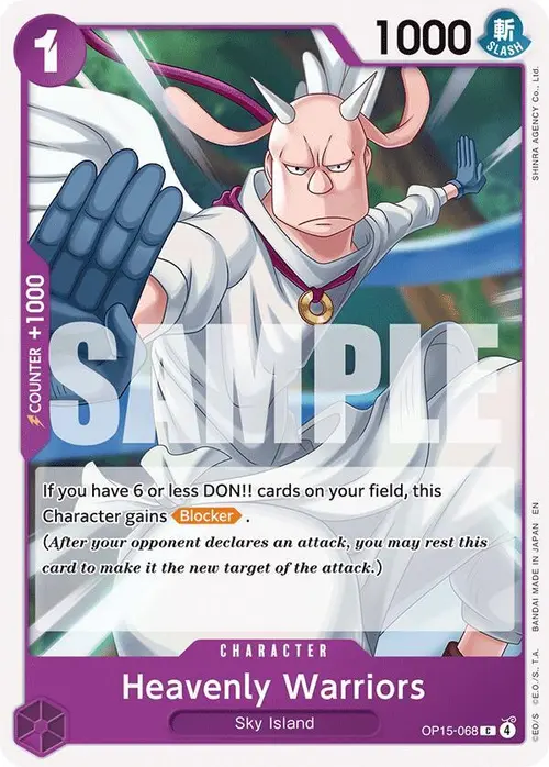 Heavenly Warriors card art