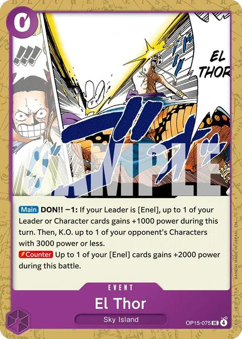 El Thor card art