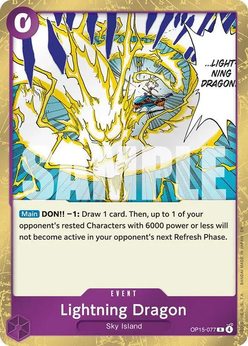 Lightning Dragon card art