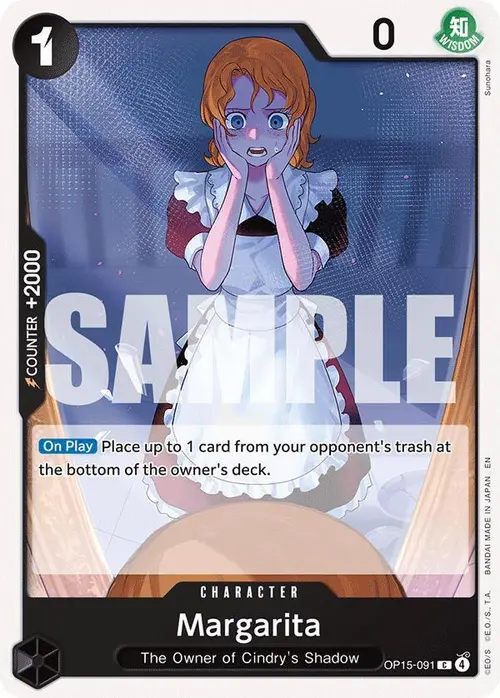 Margarita card art