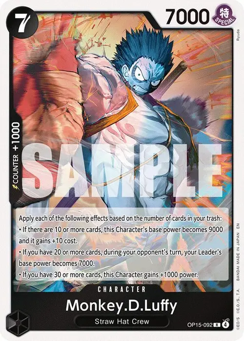 Monkey.D.Luffy (OP15-092) card art