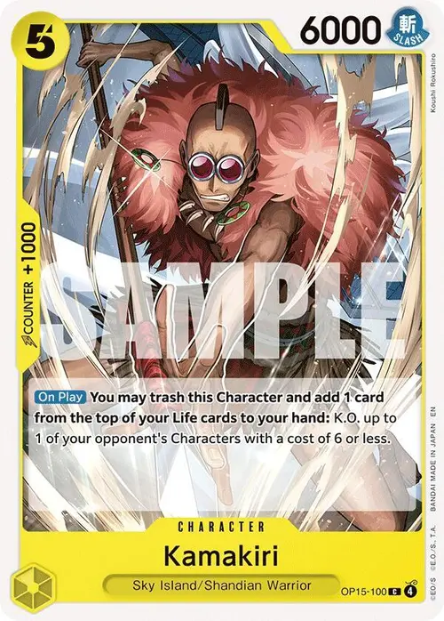 Kamakiri card art