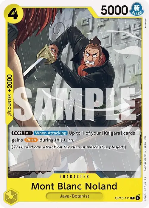 Mont Blanc Noland card art