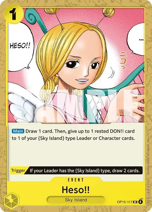 Heso!! card art