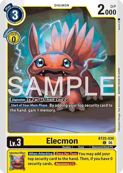 Elecmon card art