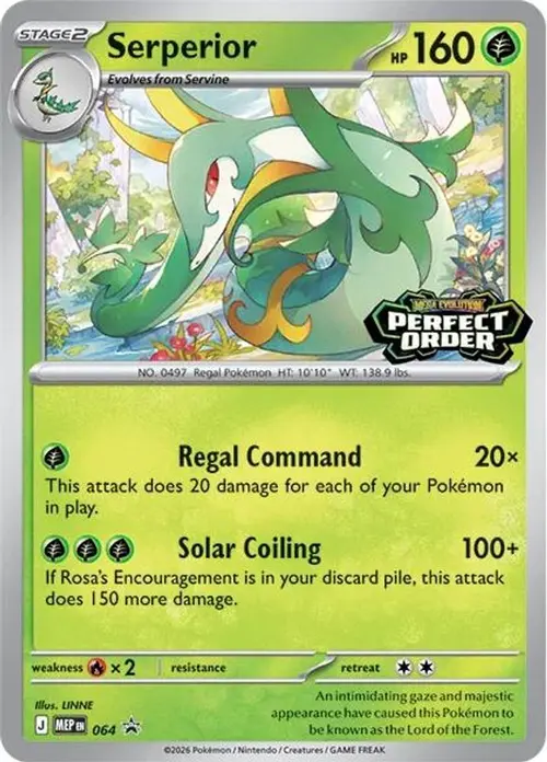 Serperior - 064 card art