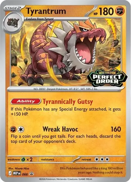 Tyrantrum - 066 card art