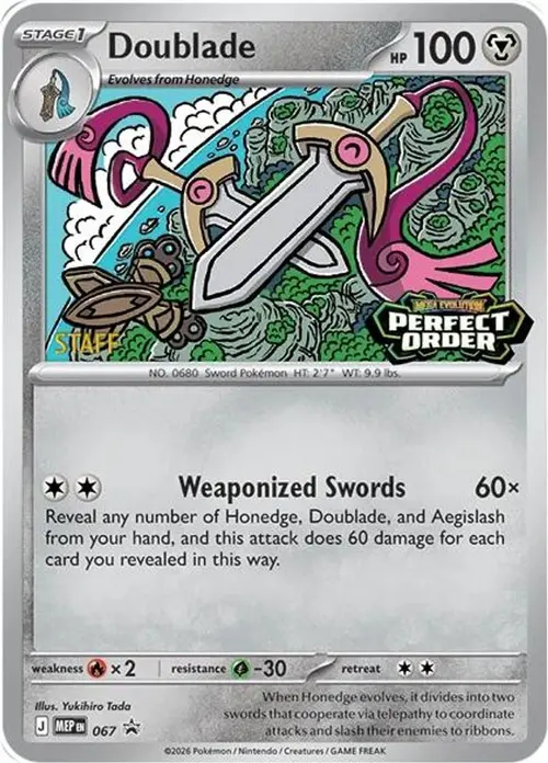 Doublade - 067 [Staff] card art
