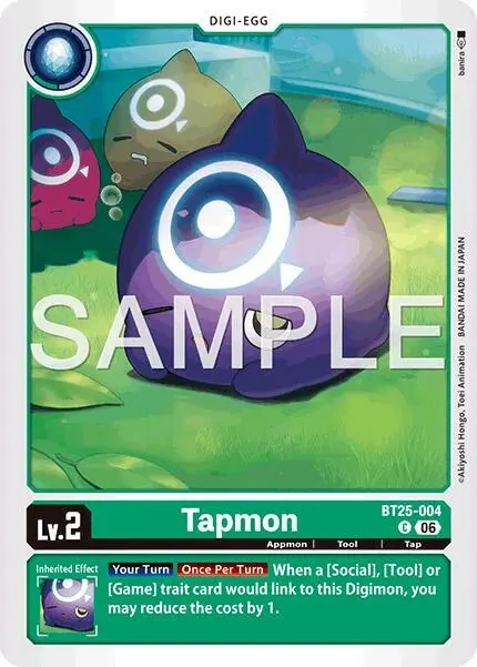 Tapmon card art