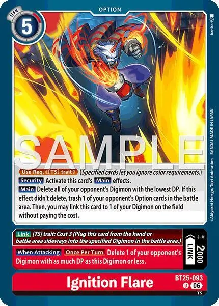 Ignition Flare card art