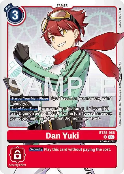 Dan Yuki card art