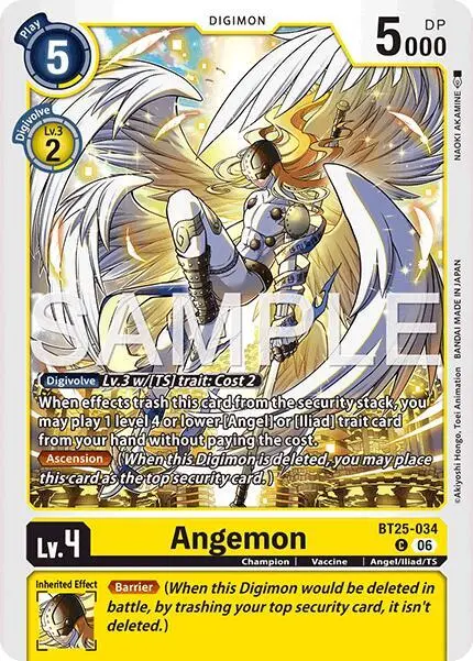 Angemon card art
