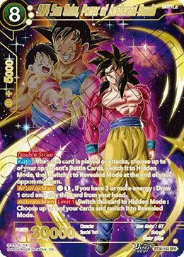 SS4 Son Goku, Power of Awakened Bonds (SPR) card art