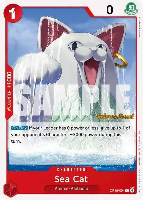 Sea Cat card art
