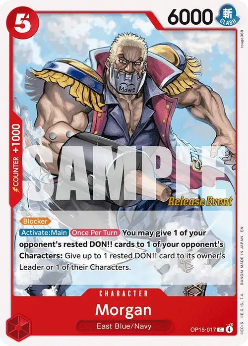 Morgan card art