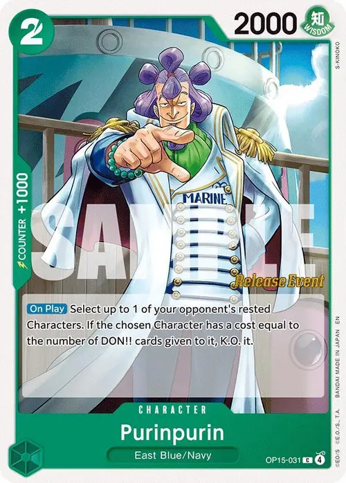 Purinpurin card art