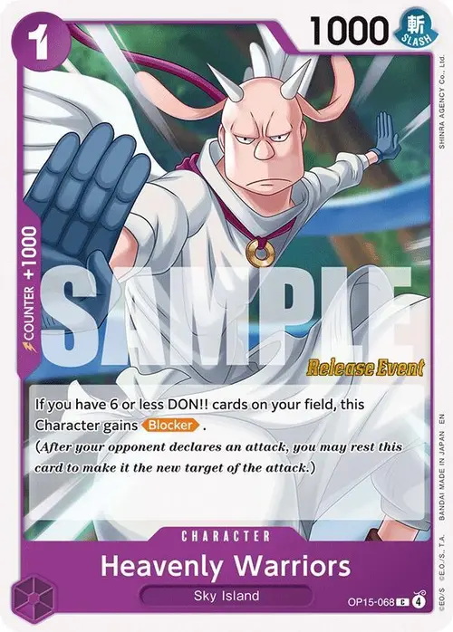 Heavenly Warriors card art