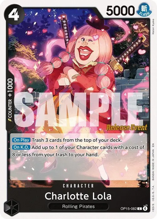 Charlotte Lola card art