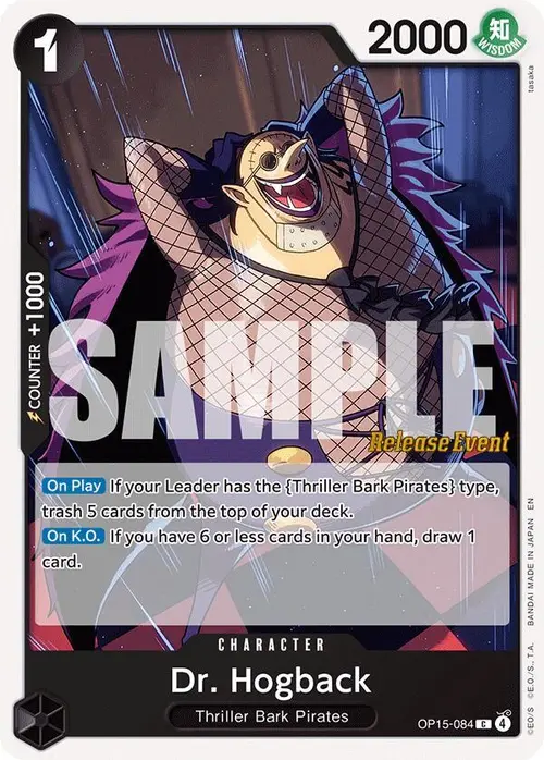 Dr. Hogback card art