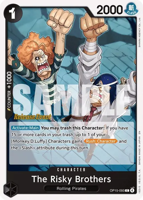 The Risky Brothers card art