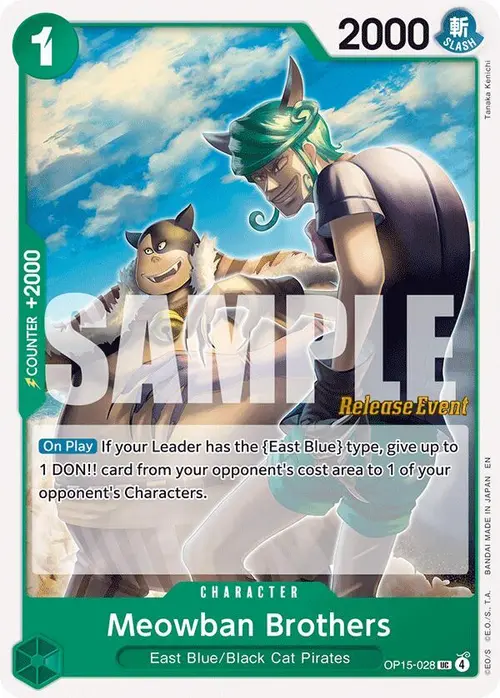 Meowban Brothers card art