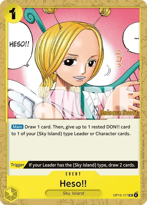 Heso!! card art
