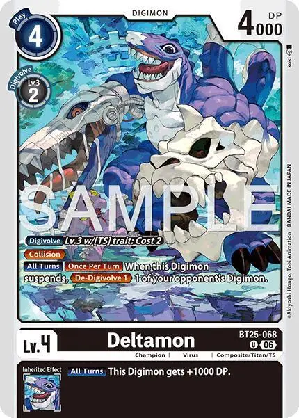 Deltamon card art