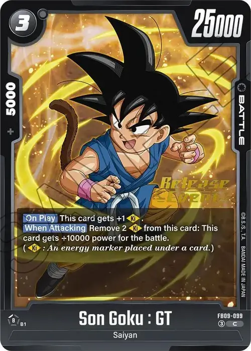 Son Goku : GT - FB09-099 card art