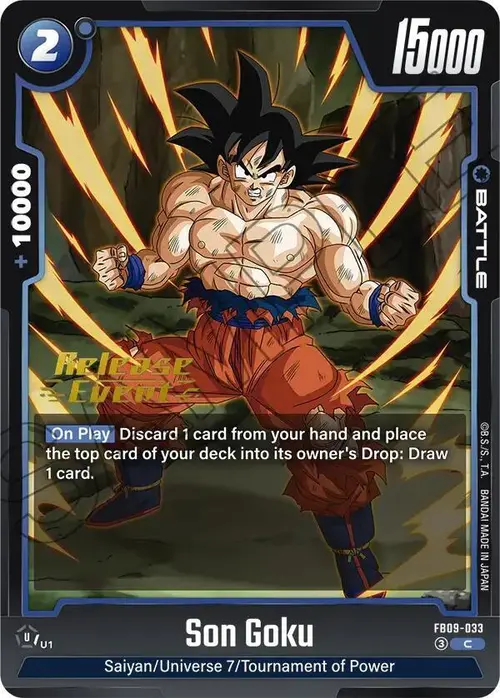 Son Goku - FB09-033 card art