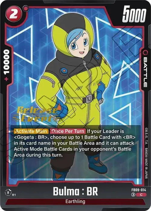Bulma : BR card art