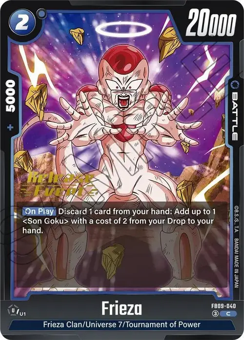 Frieza card art