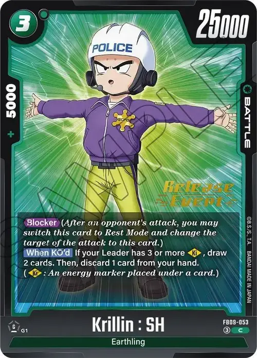 Krillin : SH card art